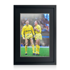 Paul Gascoigne Signed Tottenham Hotspur Image Deluxe Mount Frame