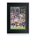 Paul Gascoigne Signed Tottenham Hotspur Image Deluxe Mount Frame