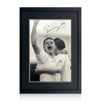 Paul Gascoigne Signed Tottenham Hotspur Image Deluxe Mount Frame