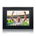 Paul Gascoigne Signed Tottenham Hotspur Image Deluxe Mount Frame