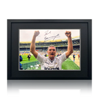 Paul Gascoigne Signed Tottenham Hotspur Image Deluxe Mount Frame