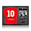 Geoff Hurst Signed England '66 Shirt Premium Frame
