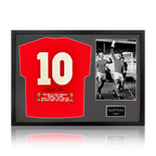 Geoff Hurst Signed England '66 Shirt Premium Frame