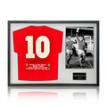 Geoff Hurst Signed England '66 Shirt Classic Frame