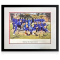 Geoff Hurst & Martin Peters Signed England Deluxe Mount Frame