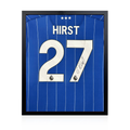 George Hirst Signed Ipswich Town 24/25 Shirt Compact Frame