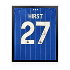 George Hirst Signed Ipswich Town 24/25 Shirt Compact Frame