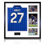 George Hirst Signed Ipswich Town 24/25 Shirt Elite Frame
