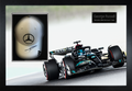 George Russell Signed Mercedes F1 Cap Iconic Frame (ACG Cert)