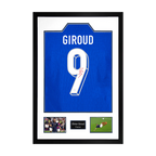 Olivier Giroud Signed France Shirt Premium Frame
