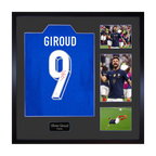 Olivier Giroud Signed France Shirt Elite Frame