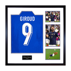 Olivier Giroud Signed France Shirt Elite Frame