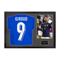 Olivier Giroud Signed France Shirt Classic Frame