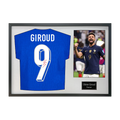 Olivier Giroud Signed France Shirt Classic Frame