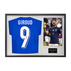 Olivier Giroud Signed France Shirt Classic Frame