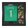 Shay Given Signed Newcastle United Shirt Elite Frame
