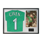 Shay Given Signed Newcastle United Shirt Classic Frame