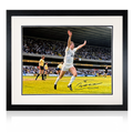 Chris Waddle Signed Tottenham Hotspur Signed Deluxe Mount Frame
