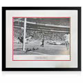 Gordon Banks Signed Greatest Save Deluxe Mount Frame
