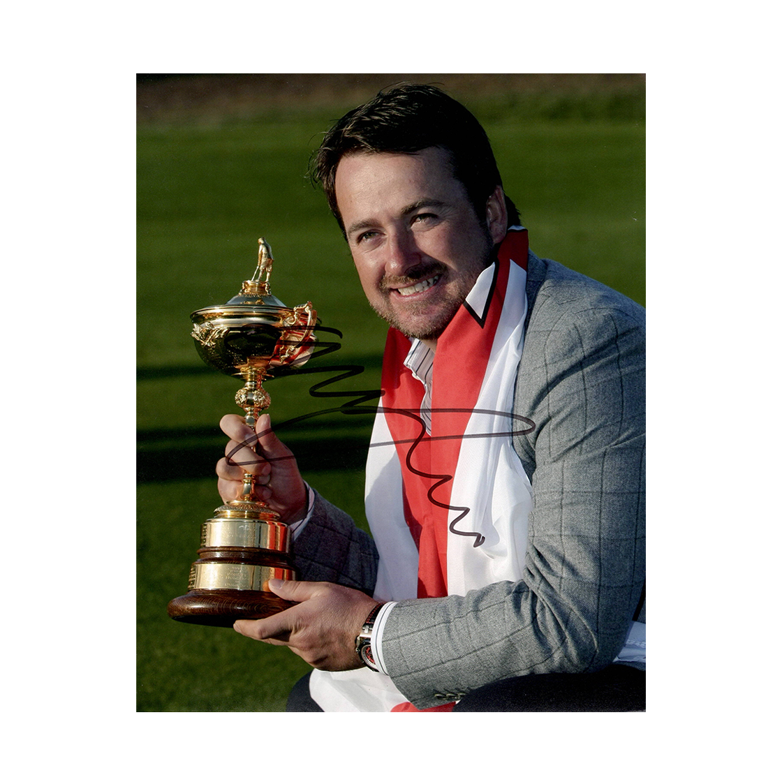 Graeme McDowell Signed 10x8 Photo