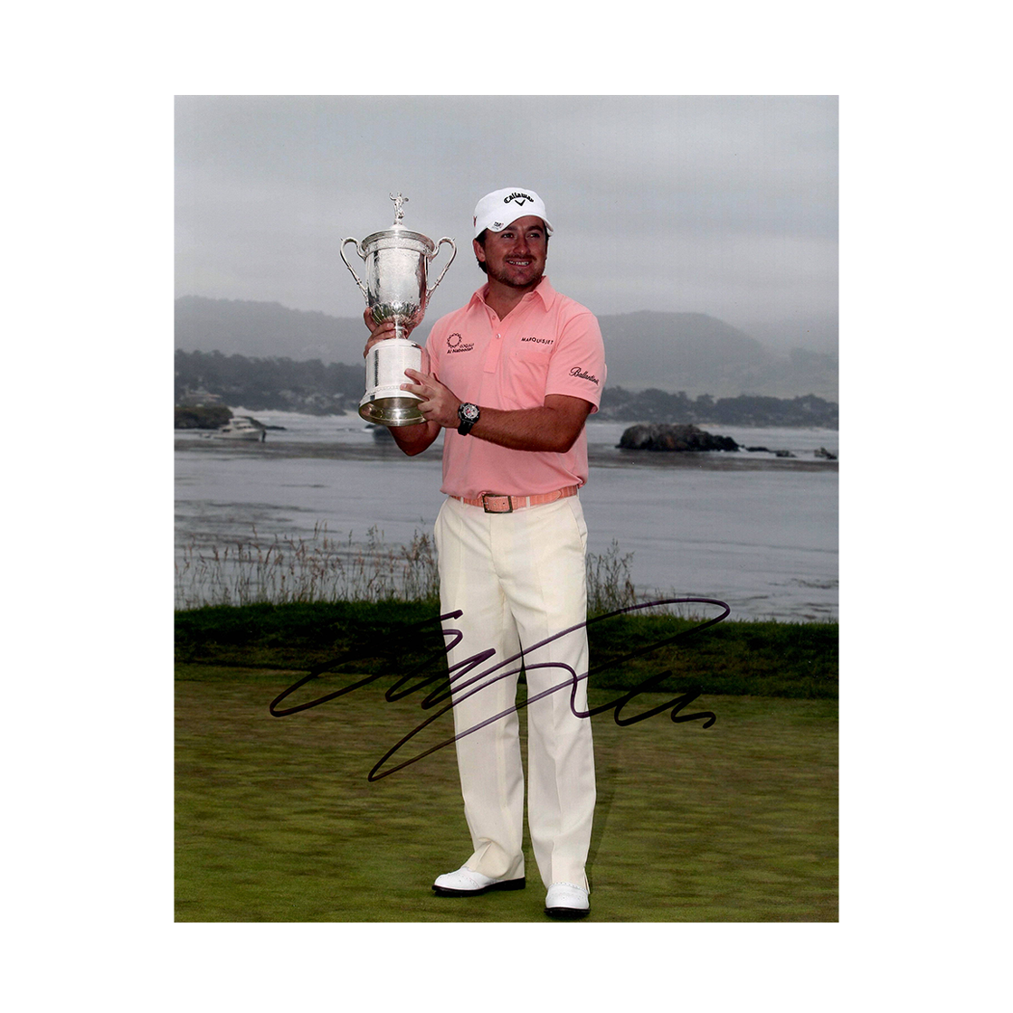 Graeme McDowell Signed 10x8 Photo