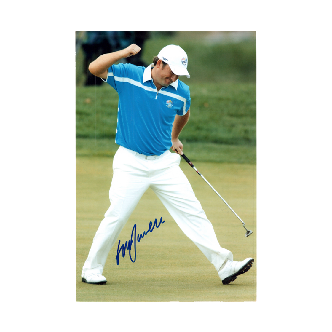 Graeme McDowell Signed 12x8 Image