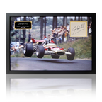 Graham Hill Double F1 World Champion Lotus Iconic Frame