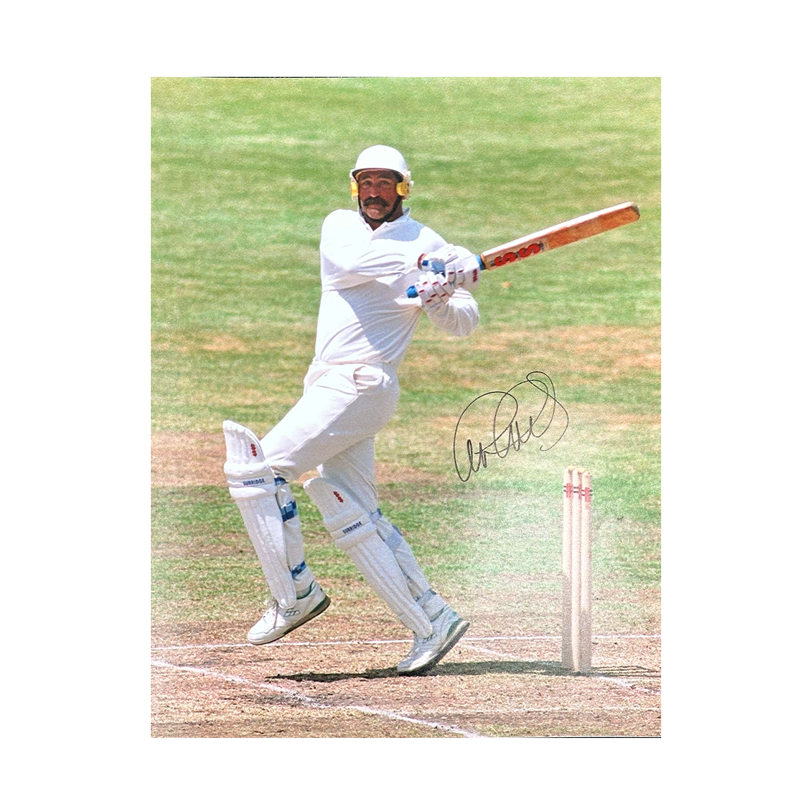 Graham Gooch Signed 16x12  Image #2