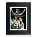 Graham Roberts Signed Tottenham Hotspur Image 2 Deluxe Mount Frame