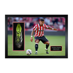Gustavo Hamer Signed & Match-Worn Sheffield United Boot Iconic Frame #1