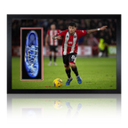 Gustavo Hamer Signed & Match-Worn Sheffield United Boot Iconic Frame #2