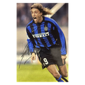 Hern‡n Crespo Signed Inter Milan 12x8 Image 2