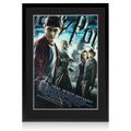 Daniel Radcliffe, Emma Watson & Rupert Grint Signed "Harry Potter and the Half-Blood Prince" Poster Iconic Frame (ACOA)
