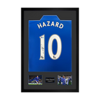 Eden Hazard Signed Chelsea Premium Frame