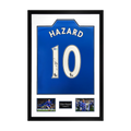 Eden Hazard Signed Chelsea Premium Frame