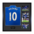 Eden Hazard Signed Chelsea Elite Frame