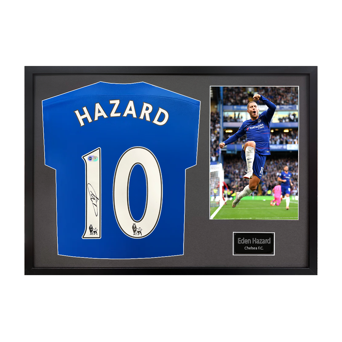 Eden Hazard Signed Chelsea Classic Frame
