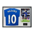 Eden Hazard Signed Chelsea Classic Frame