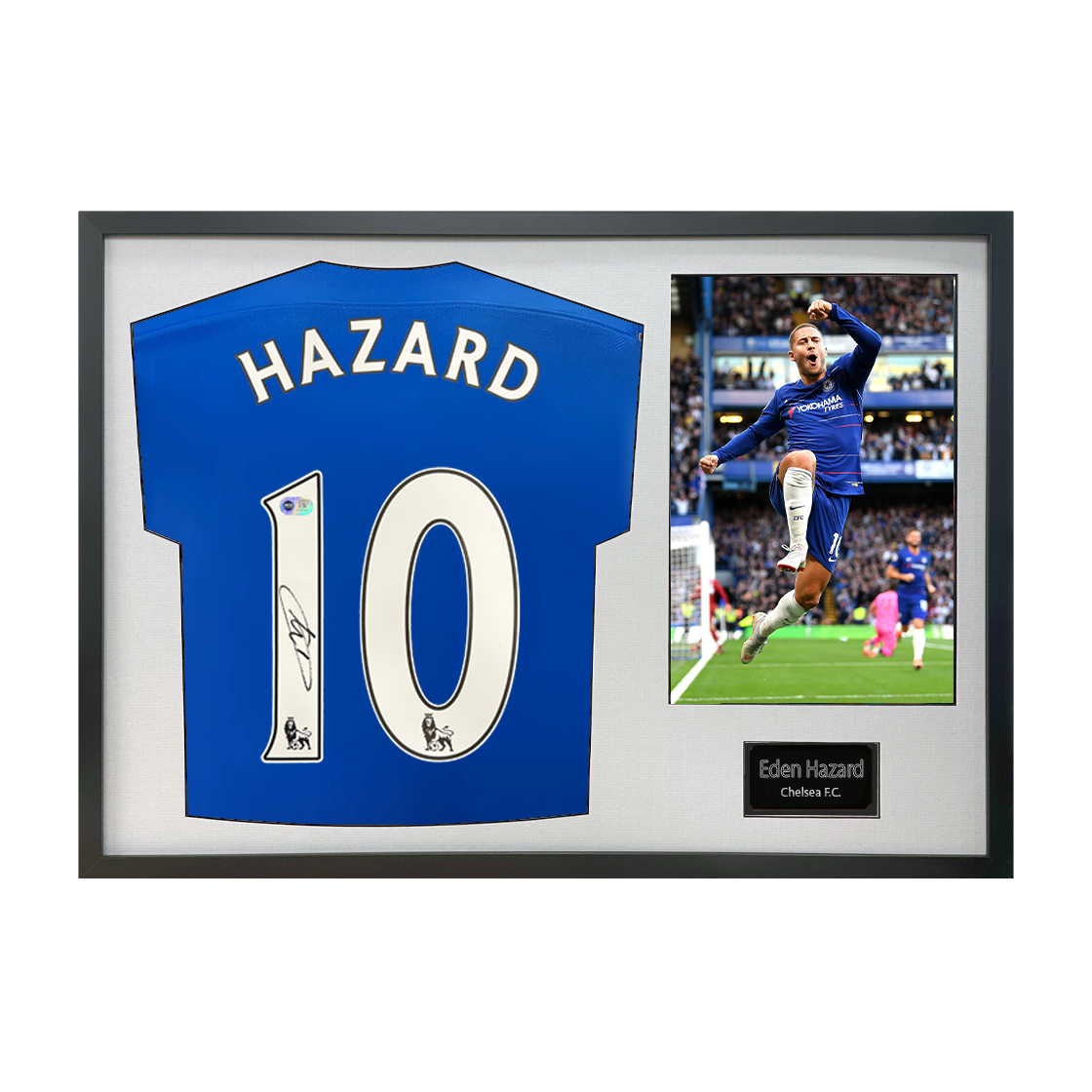Eden Hazard Signed Chelsea Classic Frame