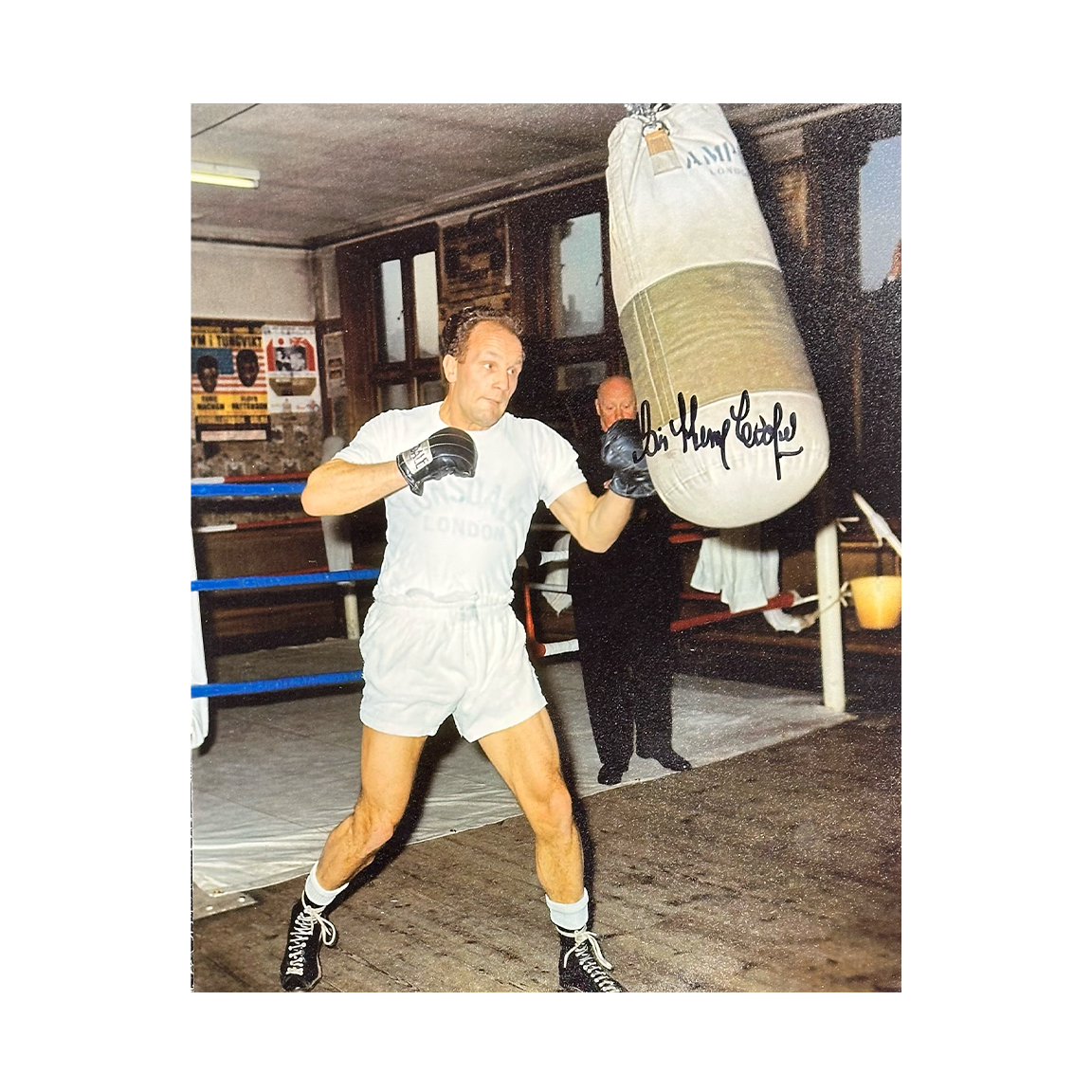 Henry Cooper Signed 10x8 Image
