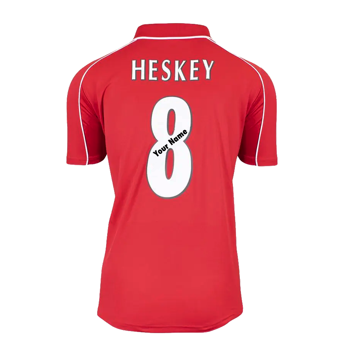 Emile Heskey Signed & Dedicated Liverpool Shirt