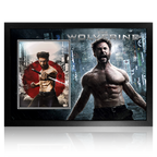 Hugh Jackman Signed The Wolverine Image Premium Frame (Beckett)