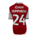 Cameron Humphreys Match-Issue Rotherham United Shirt