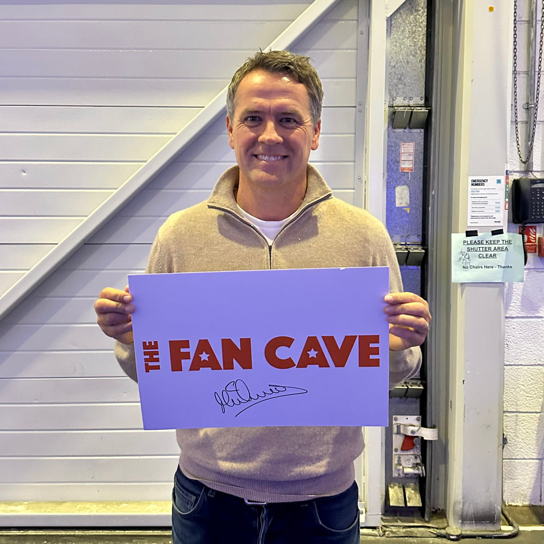 Michael Owen Signed Manchester United Shirt Elite Frame