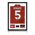 Ibrahima Konaté Signed Liverpool Shirt Premium Frame (ACG Cert)