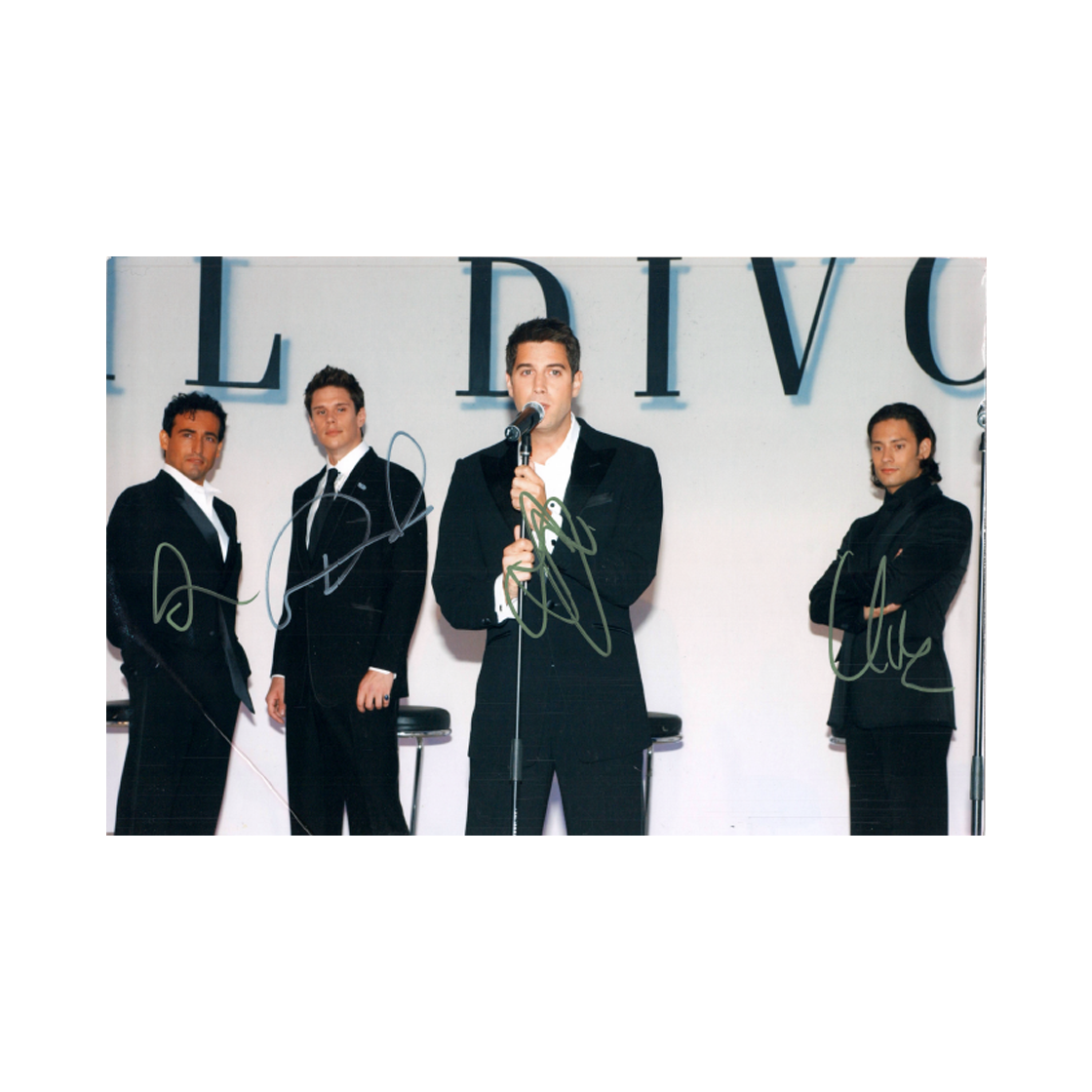 Il Divo Signed 12x8 Image