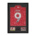 Alexander Isak Signed Liverpool Shirt Premium Frame (ACG Cert)
