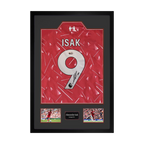 Alexander Isak Signed Liverpool Shirt Premium Frame (ACG Cert)