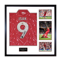 Alexander Isak Signed Liverpool Shirt Elite Frame (ACG Cert)