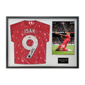 Alexander Isak Signed Liverpool Shirt Classic Frame (ACG Cert)